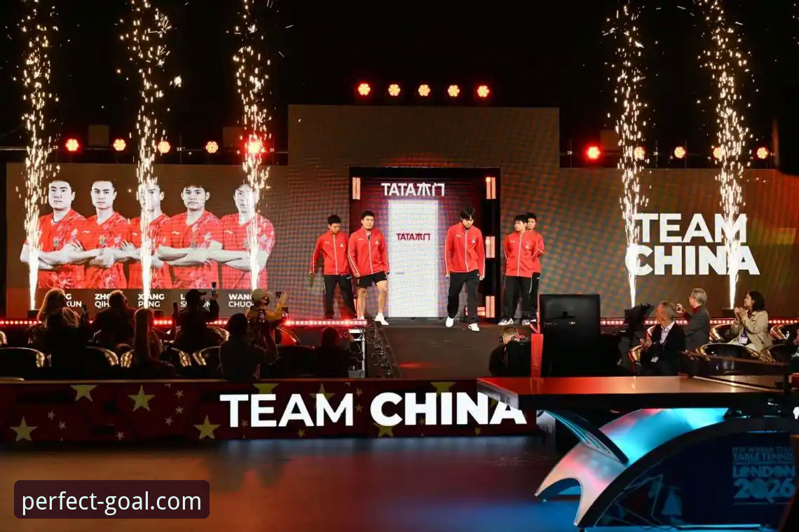 世乒赛男团小组赛最新动态：中国男乒3-0英格兰，完美体育官网见证三盘鏖战